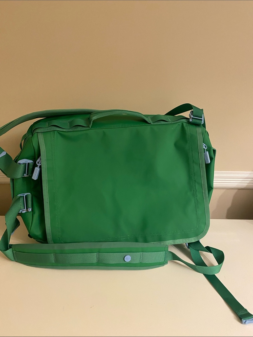 Drunk Elephant Trunk 7.0 Baboon To the Moon Green Backpack Duffle Bag - BAG only